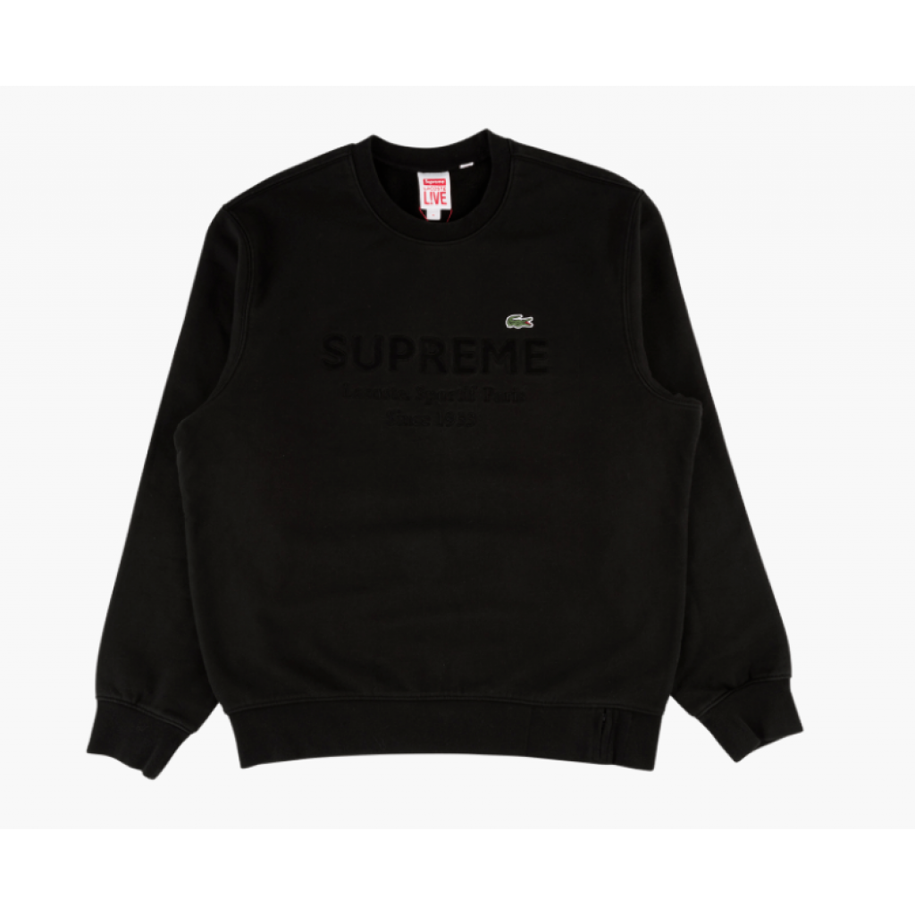 Supreme X Lacoste Crewneck by Youbetterfly